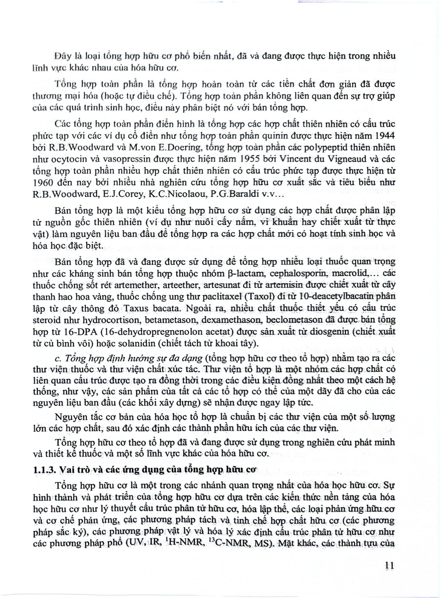 Phân Tích Tổng Hợp Lùi, Ứng Dụng Trong Tổng Hợp Hữu Cơ Và Tổng Hợp Thuốc - ĐH Dược Hà Nội
