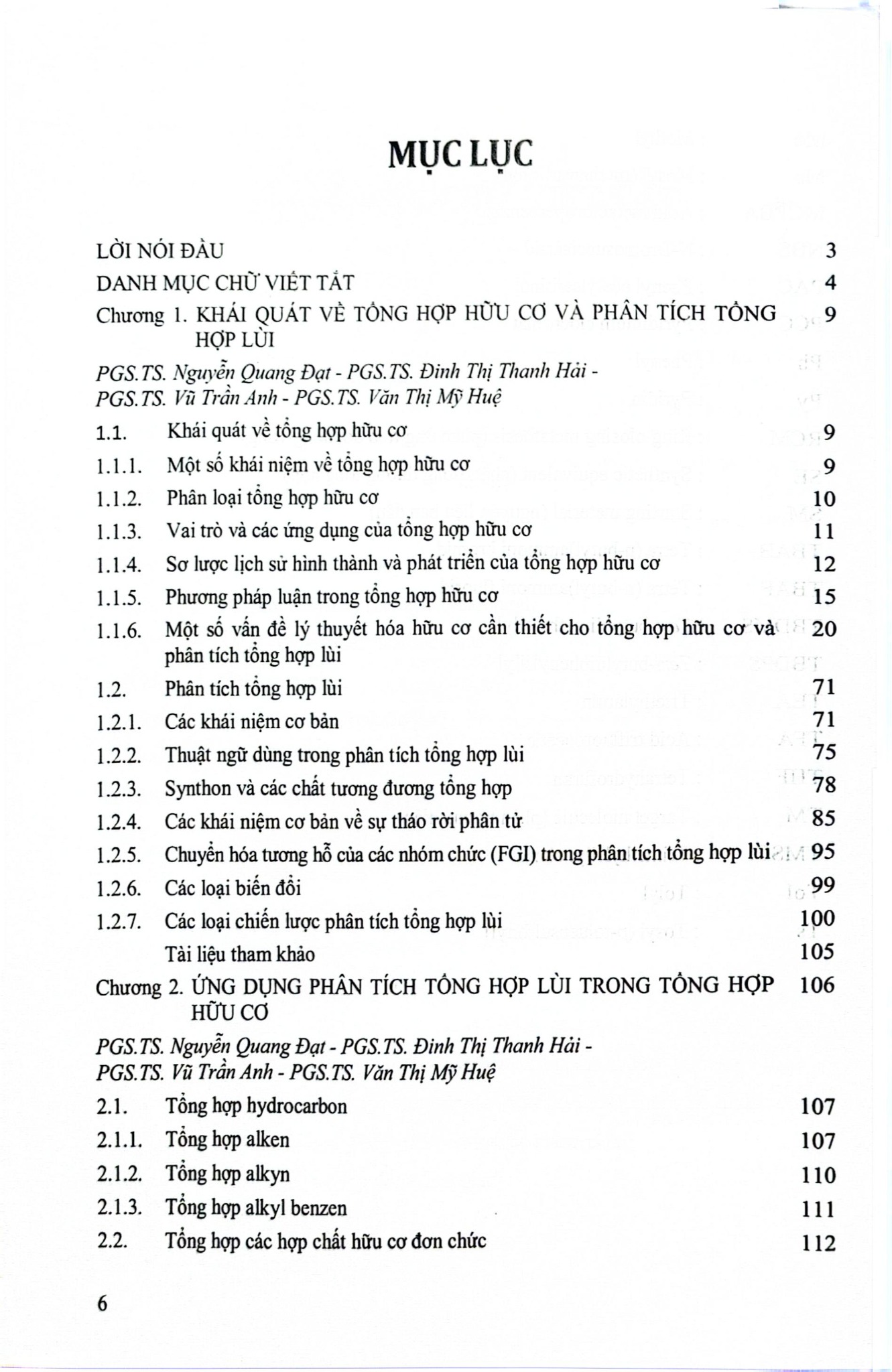 Phân Tích Tổng Hợp Lùi, Ứng Dụng Trong Tổng Hợp Hữu Cơ Và Tổng Hợp Thuốc - ĐH Dược Hà Nội