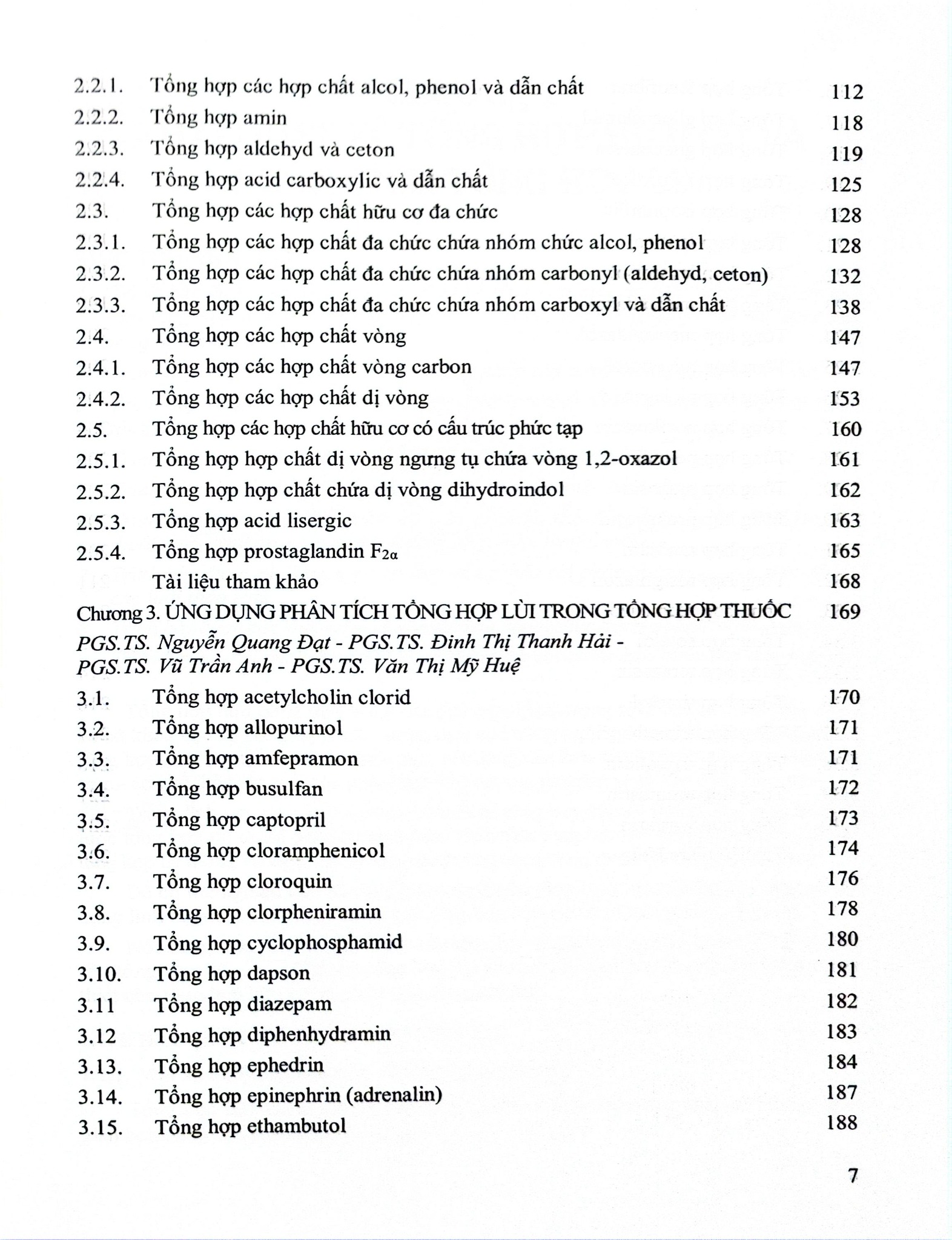 Phân Tích Tổng Hợp Lùi, Ứng Dụng Trong Tổng Hợp Hữu Cơ Và Tổng Hợp Thuốc - ĐH Dược Hà Nội