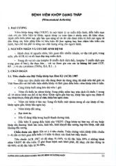 Hướng Dẫn Chẩn Đoán Và Điều Trị Các Bệnh Cơ Xương Khớp - Bộ Y tế