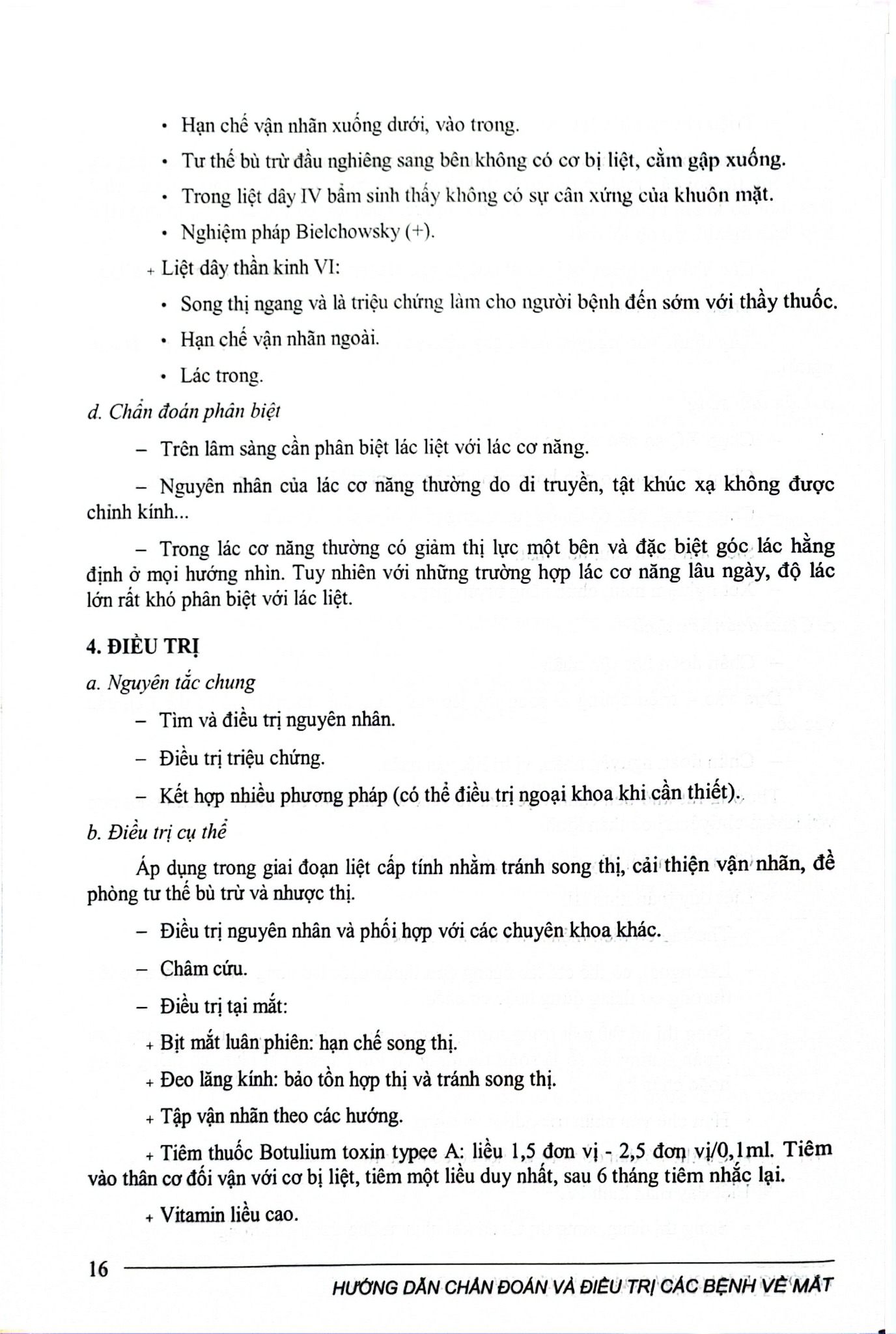 Hướng Dẫn Chẩn Đoán Và Điều Trị Bệnh Về Mắt - Bộ Y tế