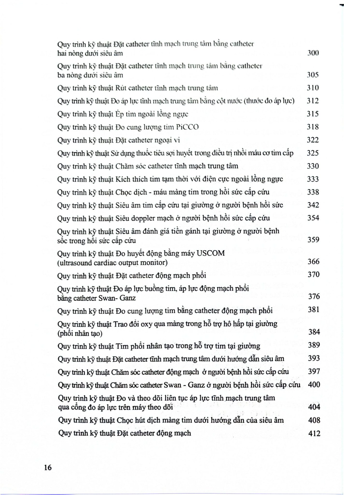 Hướng Dẫn Quy Trình Kỹ Thuật Khám Bệnh Chữa Bệnh Chuyên Ngành Hồi Sức - Cấp Cứu - Chống Độc - Bộ Y tế