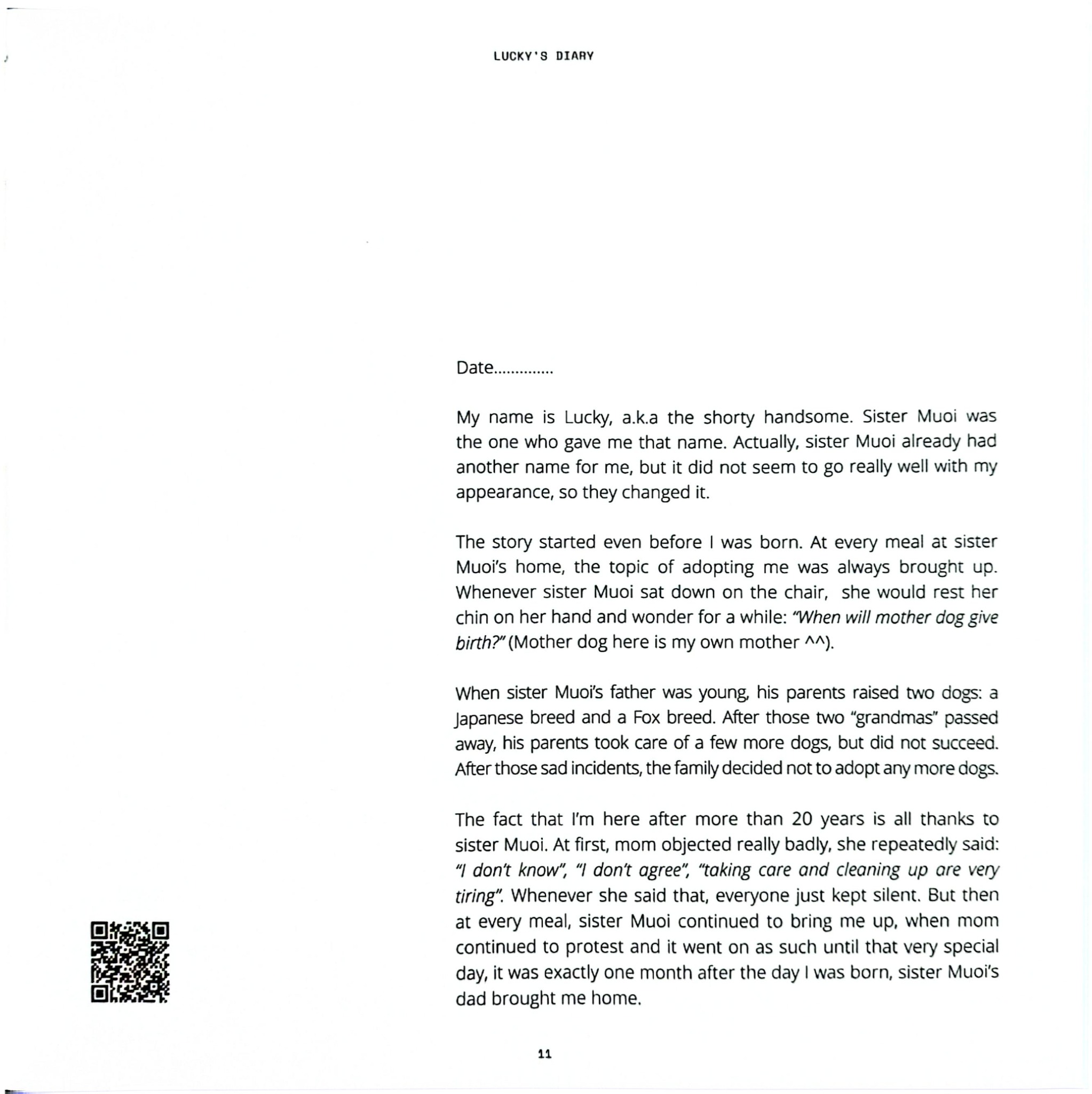 Nhật Ký Của Lucky - Lucky'S Diary - Thảo Lâm