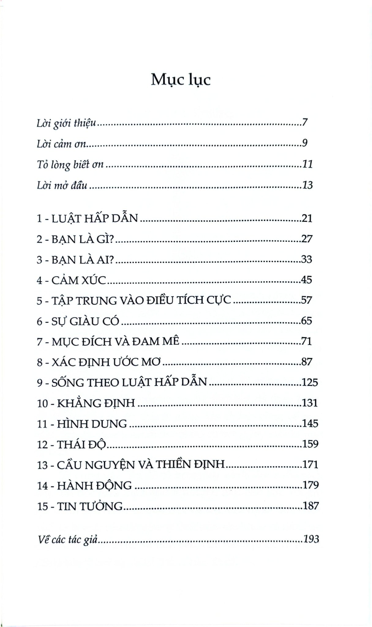 Người Nam Châm - Jack Canfield & DD.Watkins