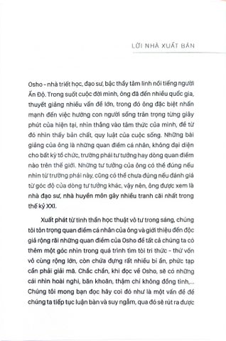  Osho - Tantra - Con Đường Của Sự Chấp Nhận - Osho 