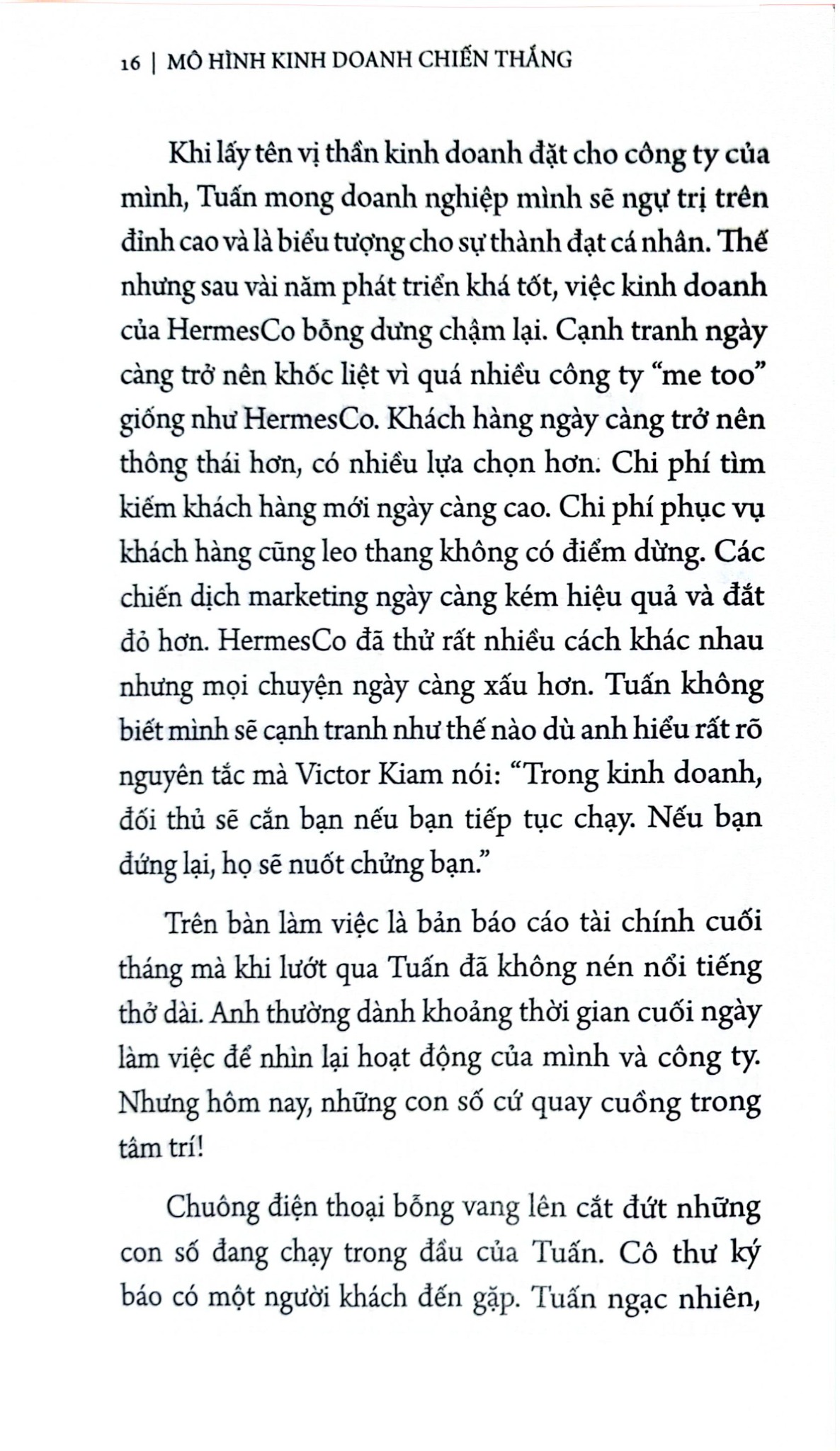 Mô Hình Kinh Doanh Chiến Thắng - Từ Sống Sót Đến Thịnh Vượng - 
Lâm Bình Bảo
