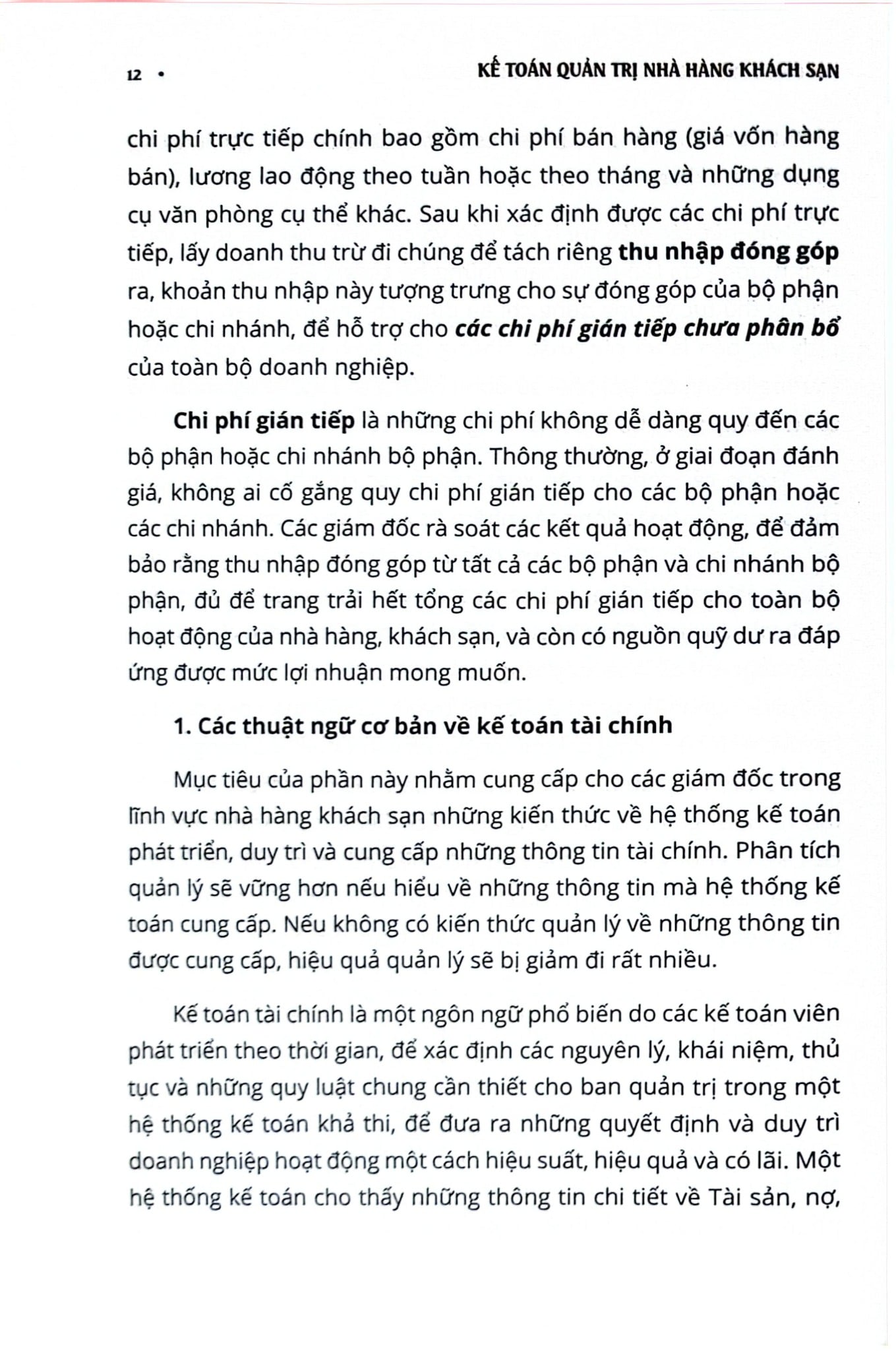 Kế Toán Quản Trị Nhà Hàng Khách Sạn - Nhà sách Kinh Tế