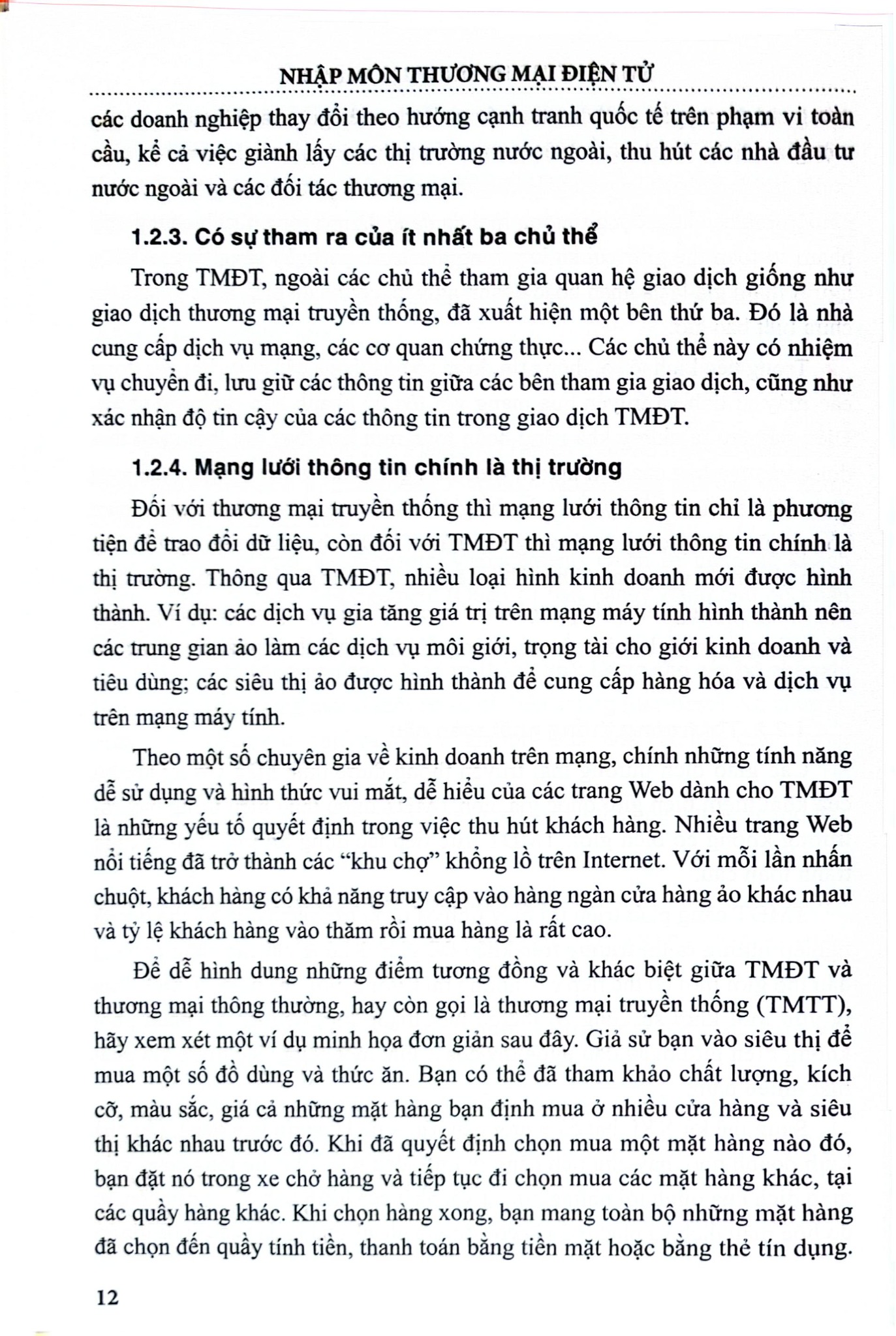 Nhập Môn Thương Mại Điện Tử - TS. Bùi Văn Danh
