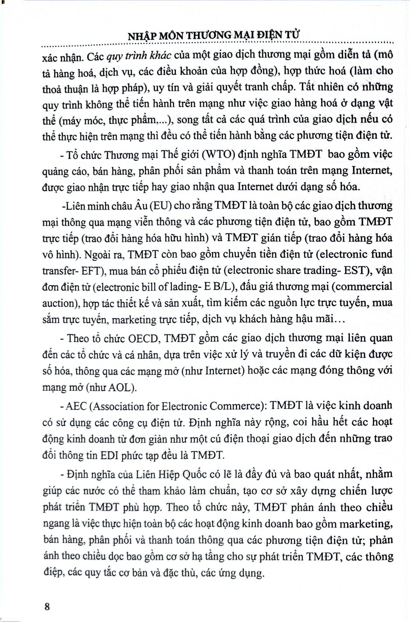 Nhập Môn Thương Mại Điện Tử - TS. Bùi Văn Danh