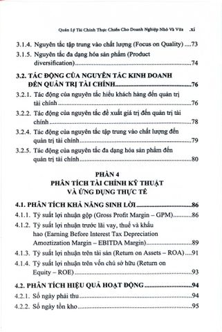  Quản Lý Tài Chính Thực Chiến Cho Doanh Nghiệp Nhỏ Và Vừa - Trần Thị Võ Quang, Đỗ Thị Hà Thương 
