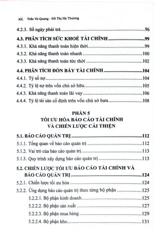  Quản Lý Tài Chính Thực Chiến Cho Doanh Nghiệp Nhỏ Và Vừa - Trần Thị Võ Quang, Đỗ Thị Hà Thương 