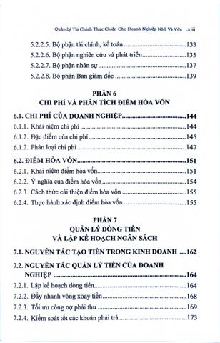  Quản Lý Tài Chính Thực Chiến Cho Doanh Nghiệp Nhỏ Và Vừa - Trần Thị Võ Quang, Đỗ Thị Hà Thương 