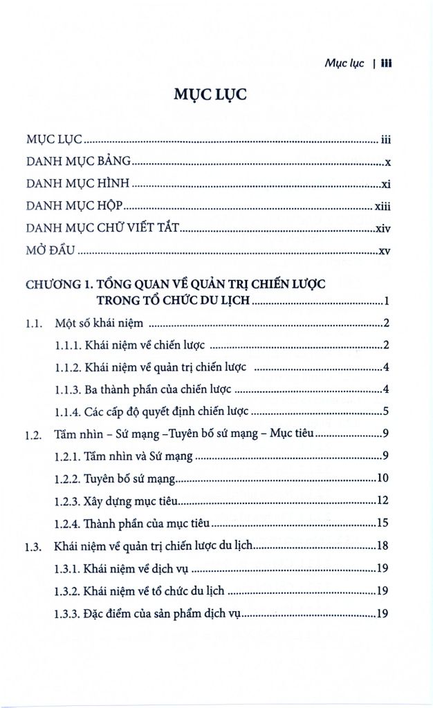 Giáo Trình Quản Trị Chiến Lược Trong Tổ Chức Du Lịch - PGS.TS Hà Nam Khánh Giao