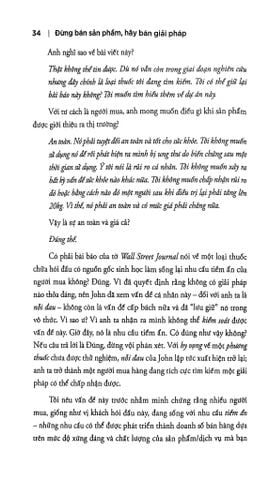  Đừng Bán Sản Phẩm, Hãy Bán Giải Pháp - Solution Selling 