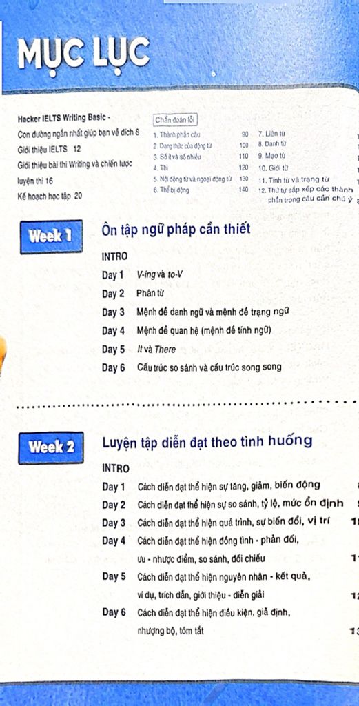  Hackers IELTS Writing Basic - Viện ngôn ngữ Hackers 