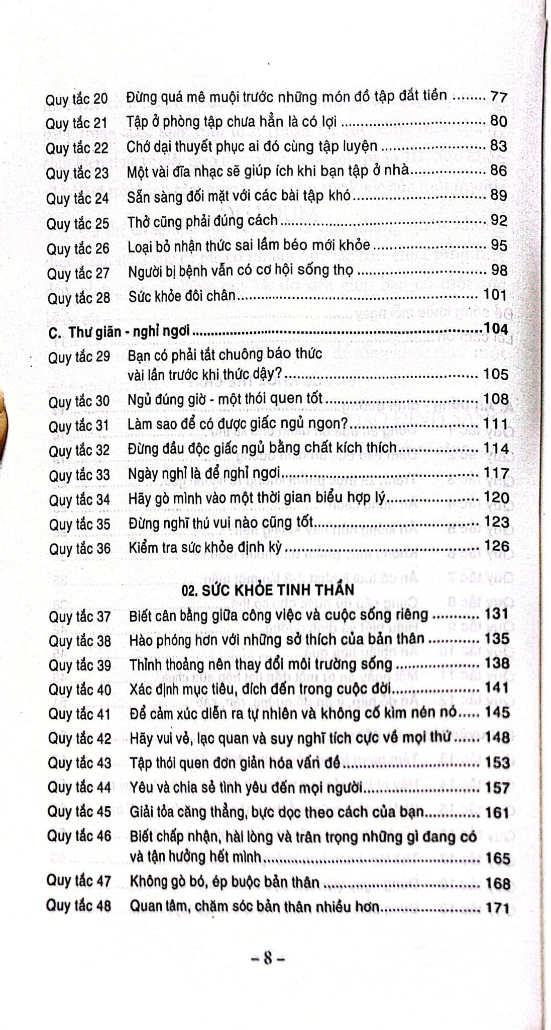 Những Quy Tắc Để Sống Khỏe  - Alpha Books biên soạn