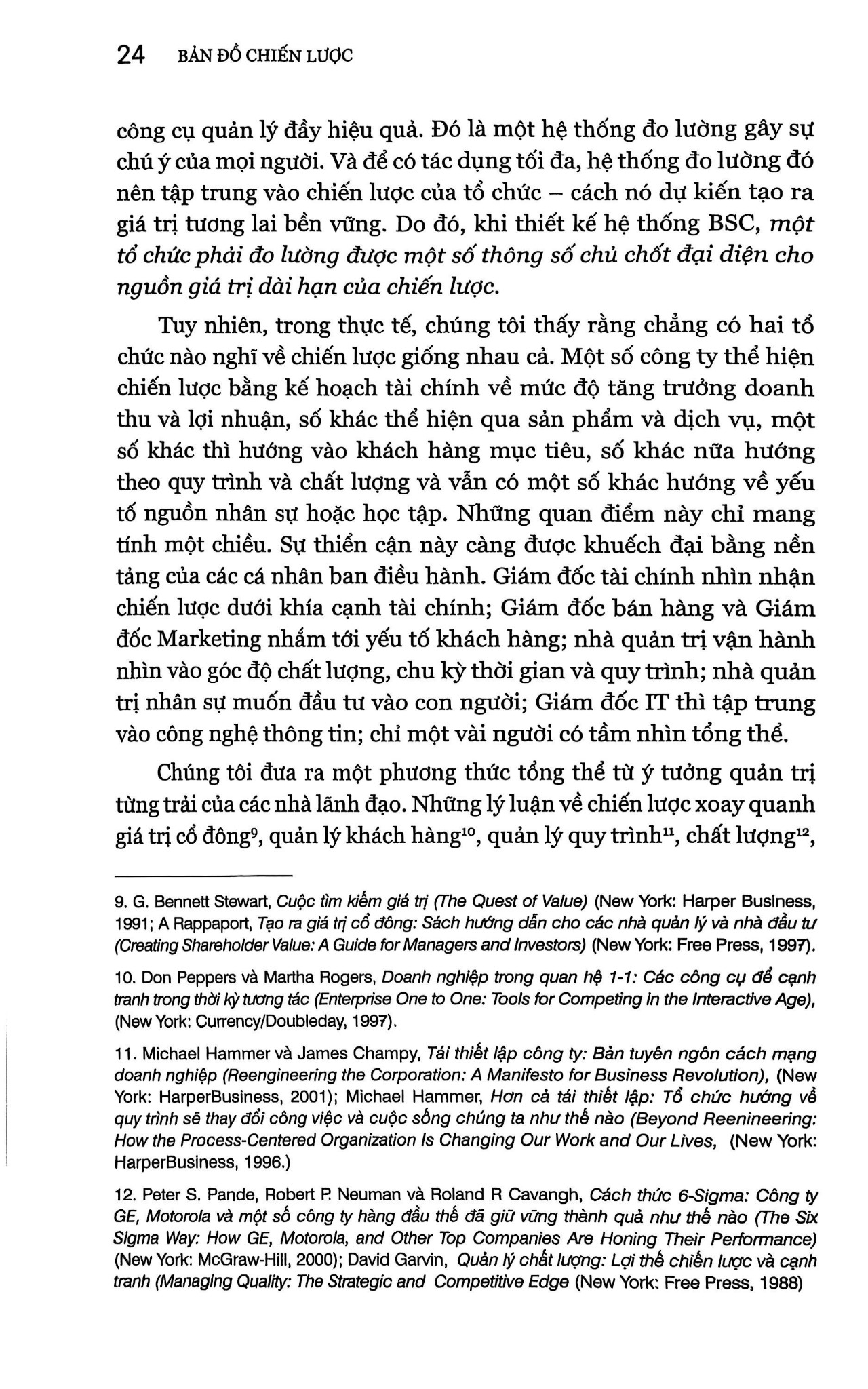 Bản Đồ Chiến Lược - Strategy Maps - Robert S. Kaplan, David P. Norton