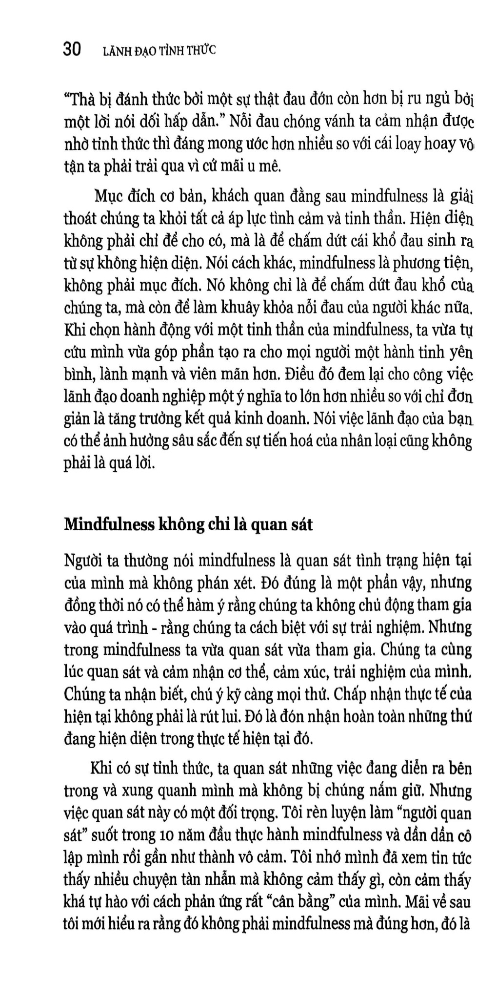 Lãnh Đạo Tỉnh Thức - The Mindful Leader - Michael Bunting