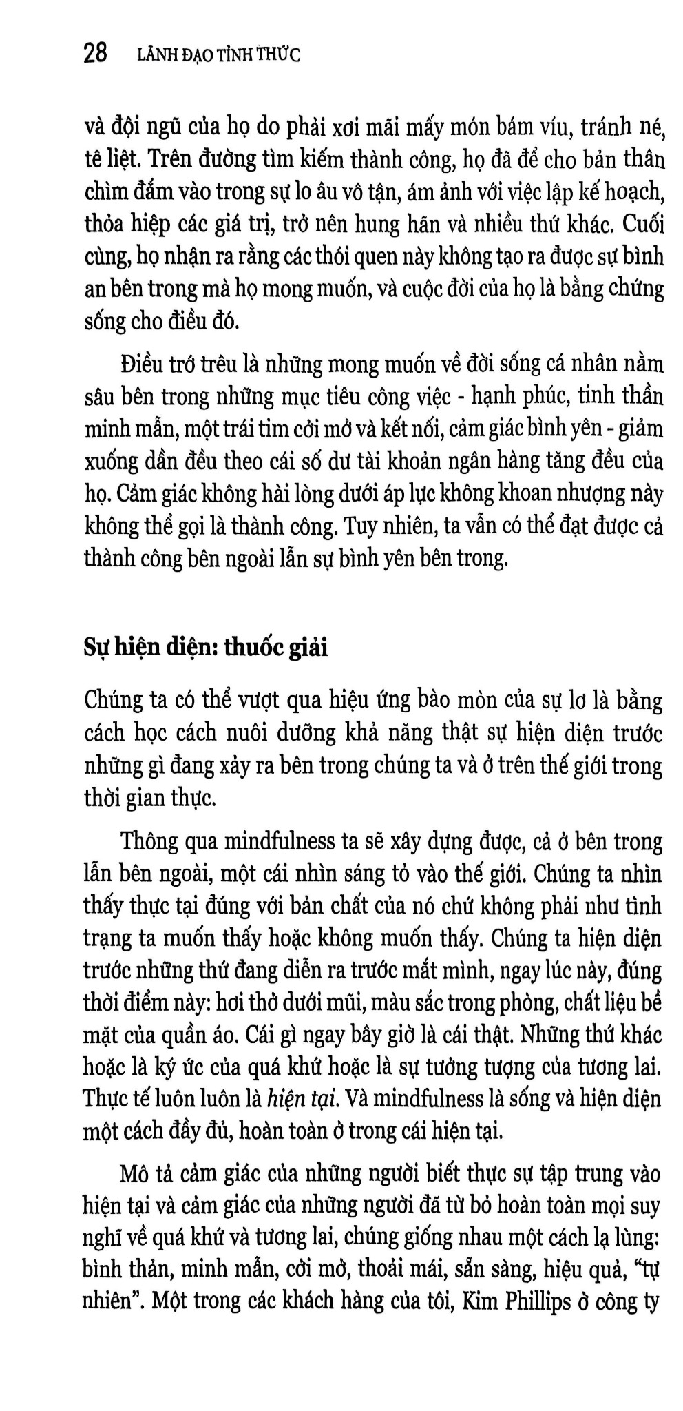Lãnh Đạo Tỉnh Thức - The Mindful Leader - Michael Bunting