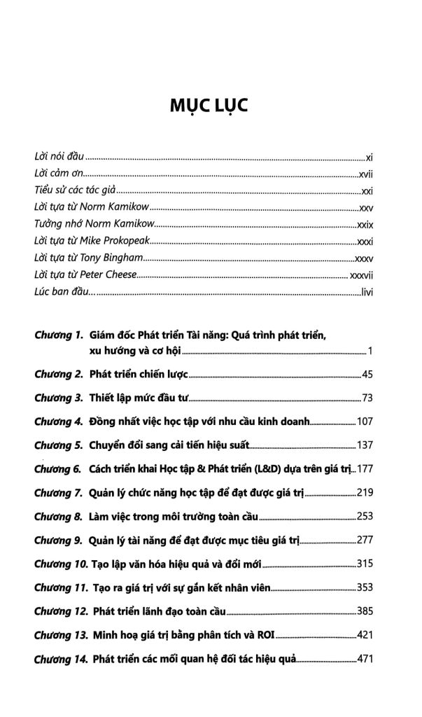  Giám Đốc Phát Triển Tài Năng - Chief Talent Officer - Tamar Elkeles, Jack J. Phillips, Patricia Pulliam Phillips 