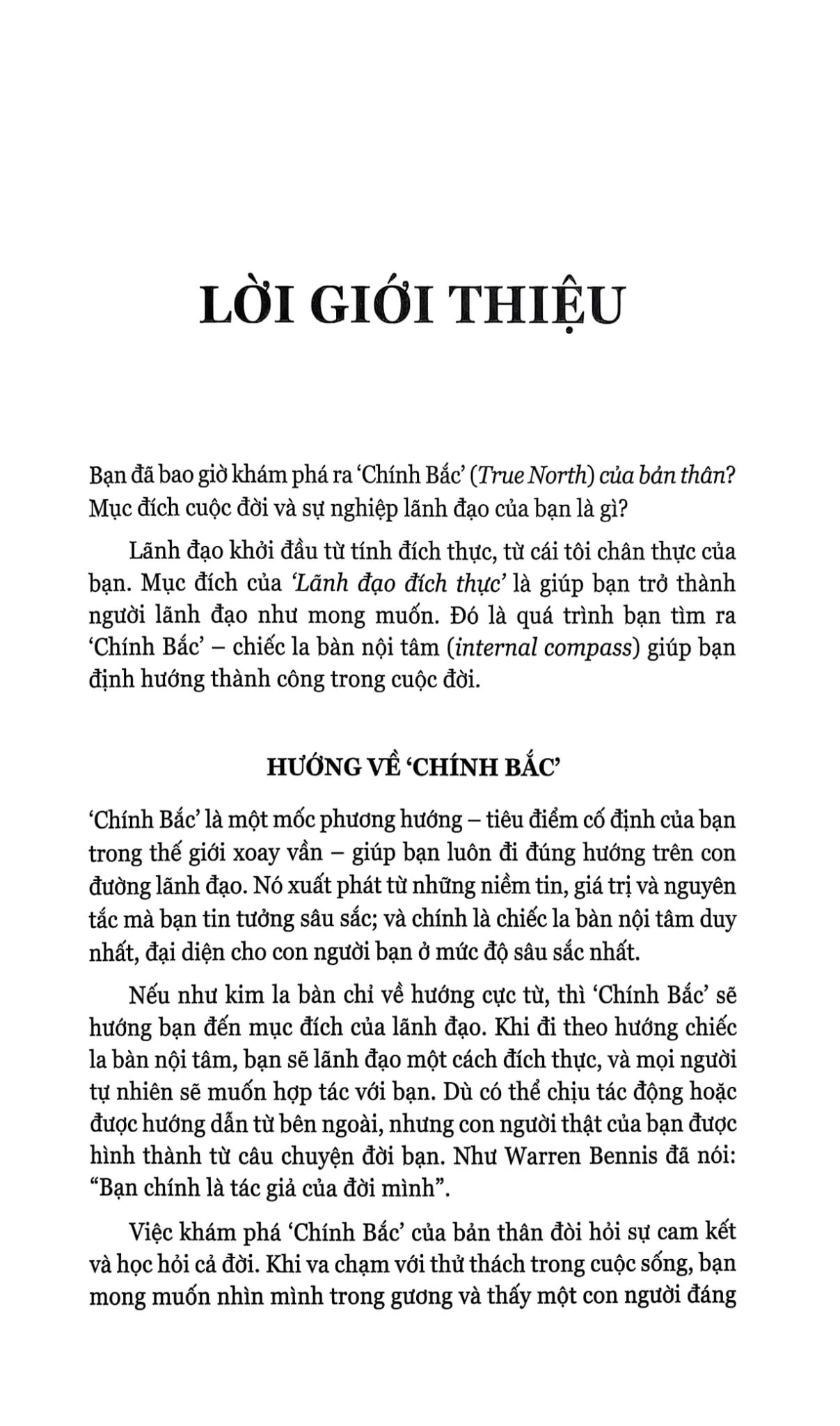 Chính Bắc – Lãnh Đạo Đích Thực - Discover Your True North - Bill George