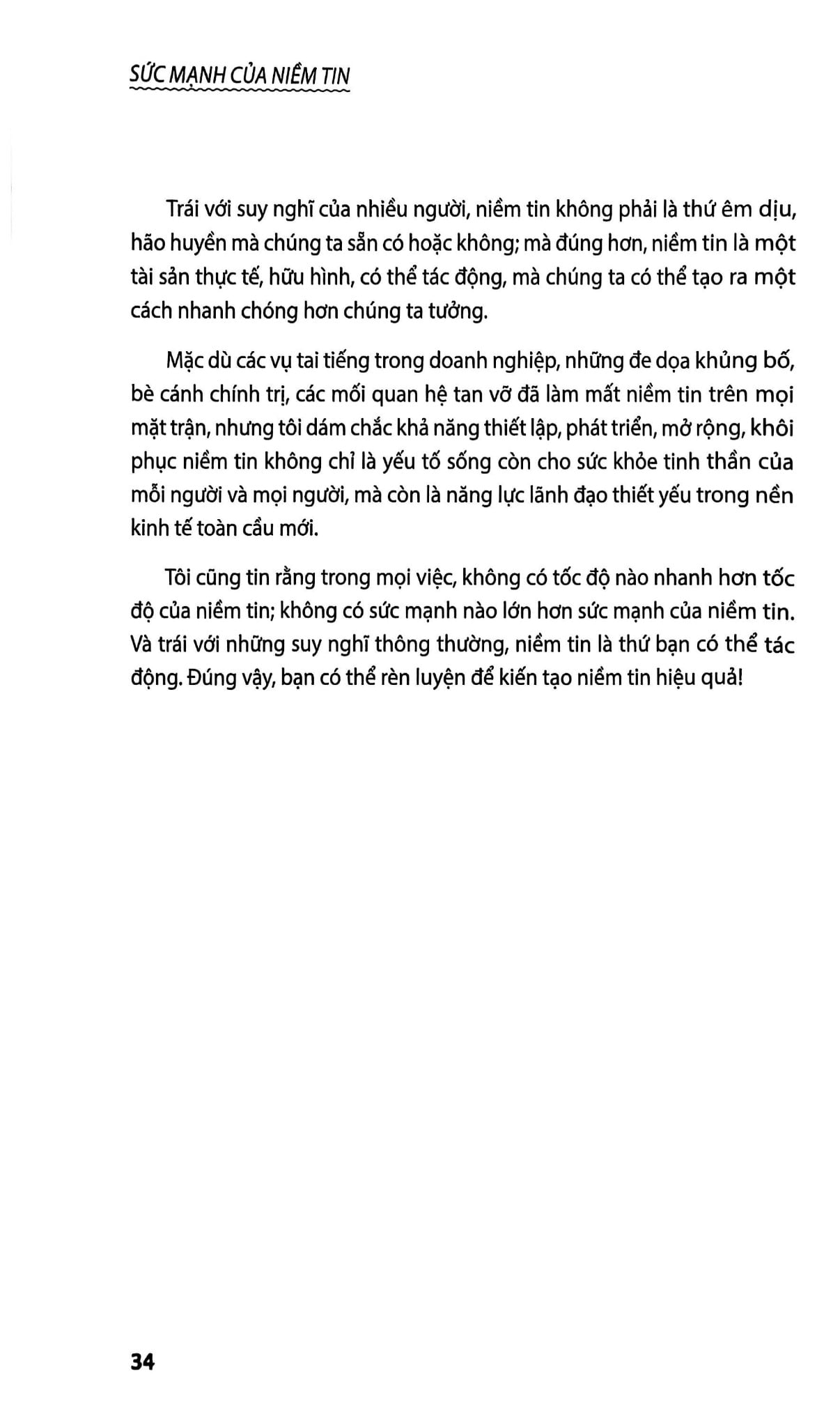 Sức Mạnh Của Niềm Tin - The Speed of Trust -Stephen M. R. CoveyRebecca R. Merrill ( Tên Cũ: Tốc Độ Của Niềm Tin)