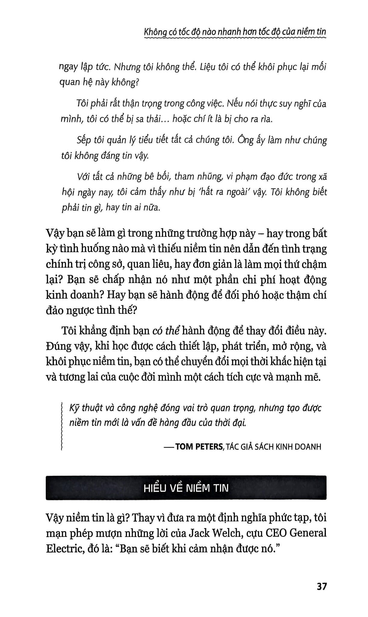 Sức Mạnh Của Niềm Tin - The Speed of Trust -Stephen M. R. CoveyRebecca R. Merrill ( Tên Cũ: Tốc Độ Của Niềm Tin)