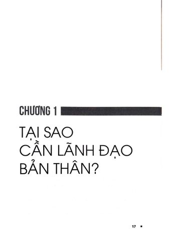  Self Leadership Lãnh Đạo Bản Thân 