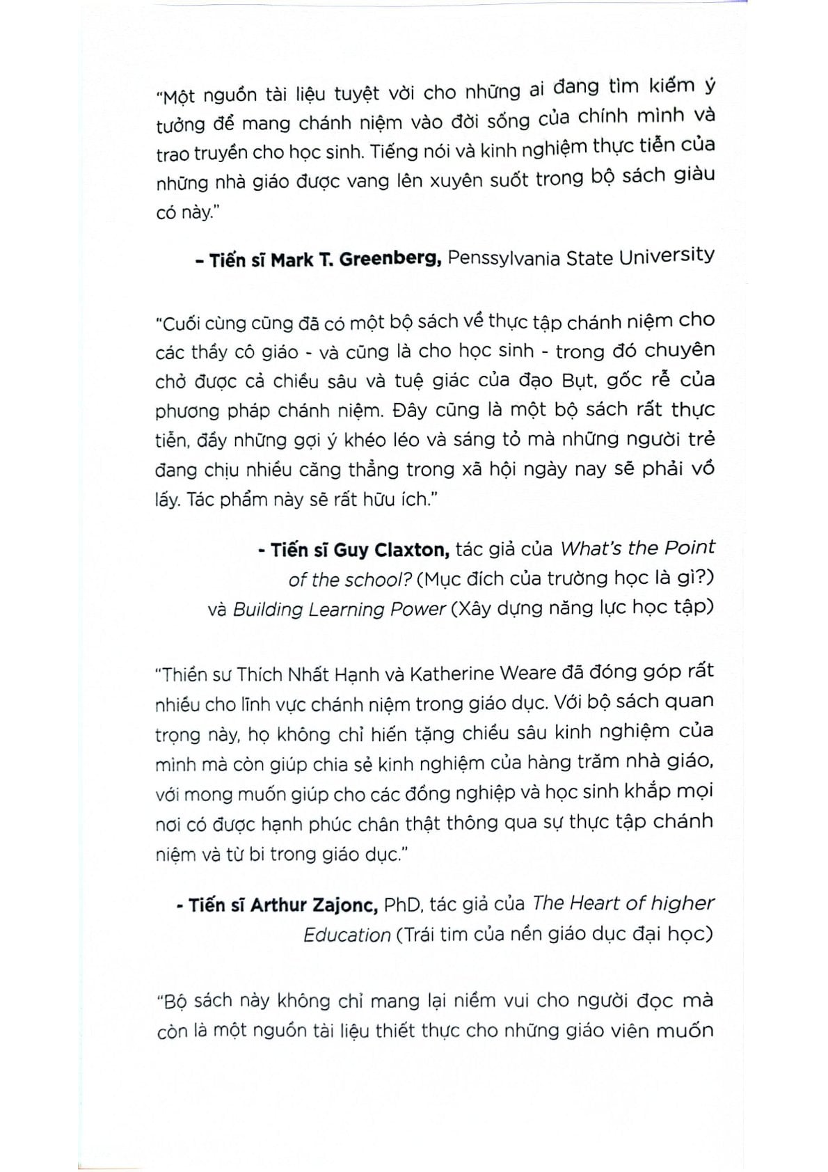 Thầy Cô Giáo Hạnh Phúc Sẽ Thay Đổi Thế Giới 1 - Thích Nhất Hạnh