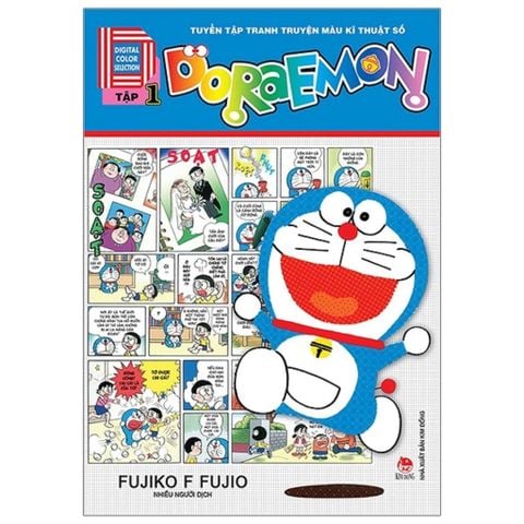  Combo Doraemon  Tuyển Tập Tranh Màu Kĩ Thuât Số (6 Tập) - Fujiko F Fujio 