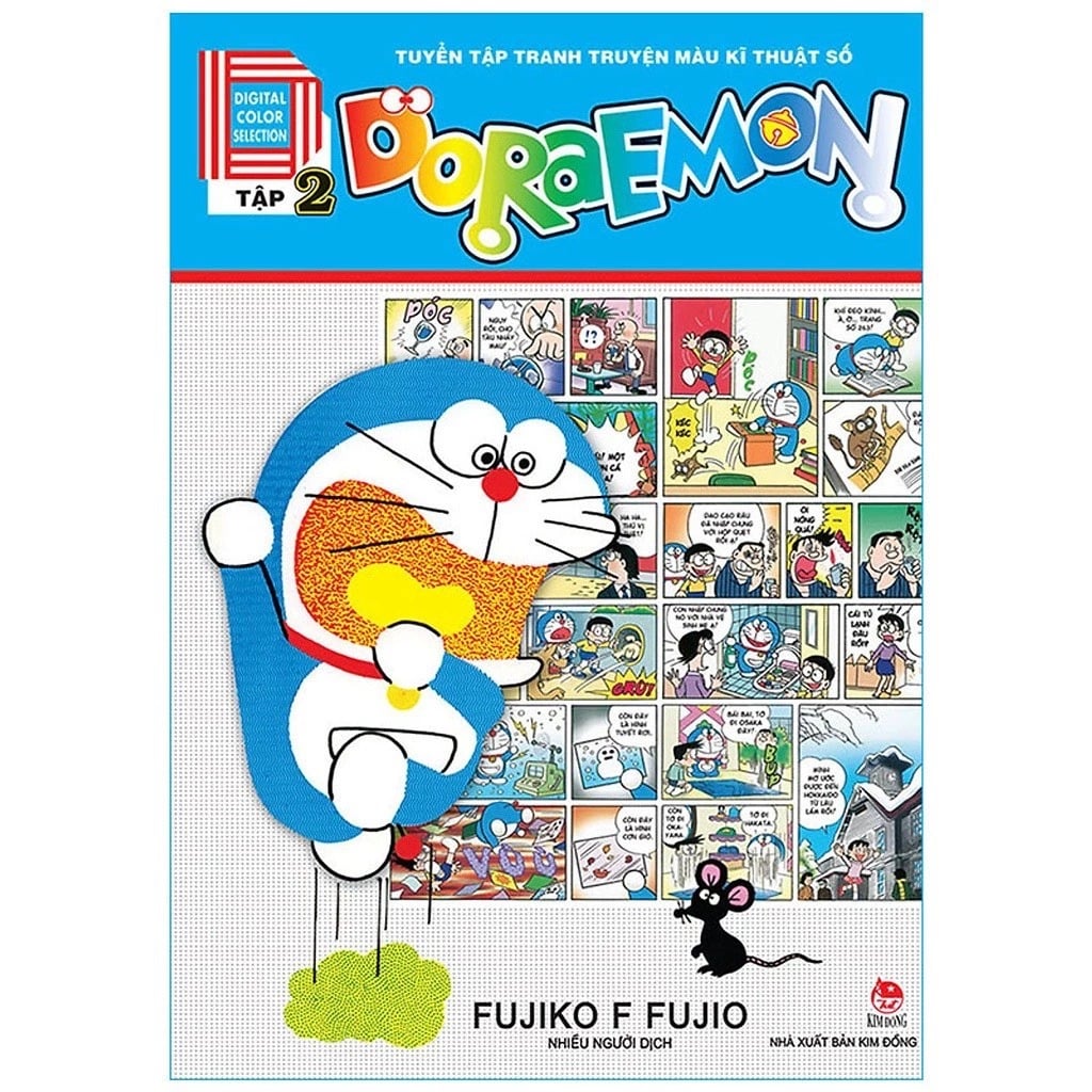 Combo Doraemon  Tuyển Tập Tranh Màu Kĩ Thuât Số (6 Tập) - Fujiko F Fujio