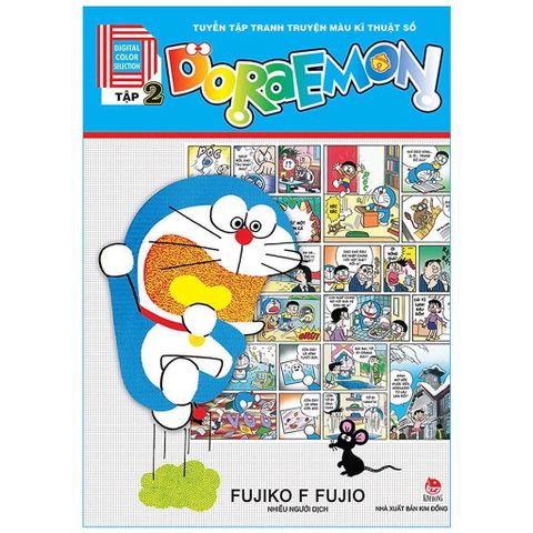  Combo Doraemon  Tuyển Tập Tranh Màu Kĩ Thuât Số (6 Tập) - Fujiko F Fujio 