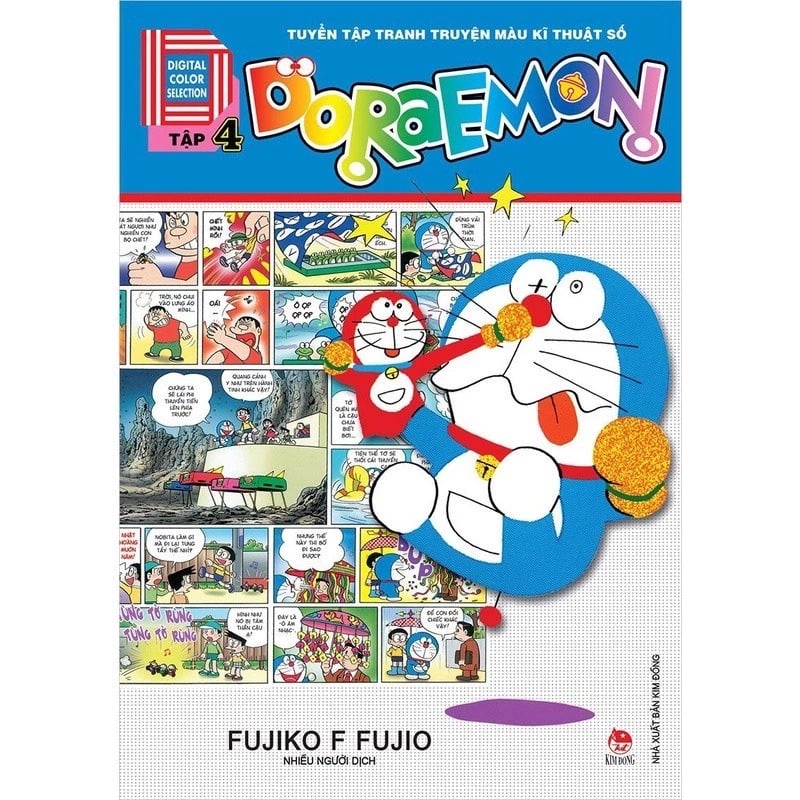 Combo Doraemon  Tuyển Tập Tranh Màu Kĩ Thuât Số (6 Tập) - Fujiko F Fujio