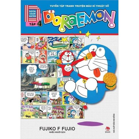  Combo Doraemon  Tuyển Tập Tranh Màu Kĩ Thuât Số (6 Tập) - Fujiko F Fujio 