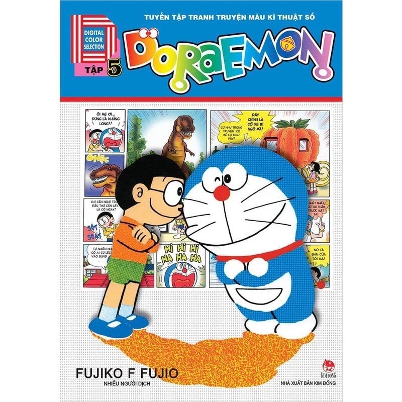 Combo Doraemon  Tuyển Tập Tranh Màu Kĩ Thuât Số (6 Tập) - Fujiko F Fujio