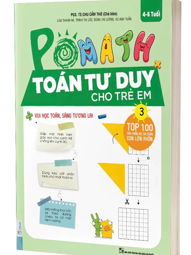  POMath - Toán tư duy cho trẻ em 4 - 6 tuổi - tập 3 