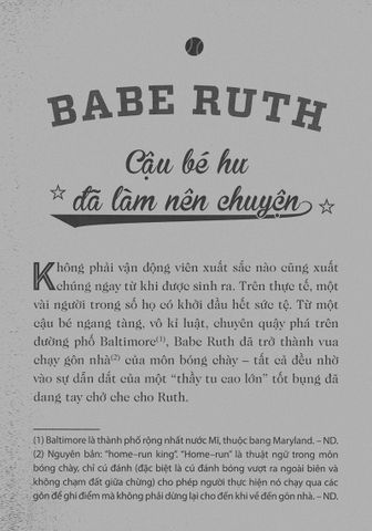  Thời Thơ Ấu Của Các Huyền Thoại Thể Thao - Chuyện Thật Chưa Kể - David Stabler, Doogie Horner 