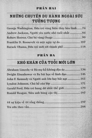  Thời Thơ Ấu Của Các Tổng Thống Mỹ - Chuyện Thật Chưa Kể - David Stabler, Doogie Horner 