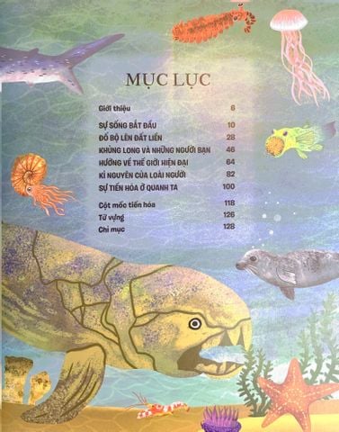  Lược Sử Sự Sống Bằng Hình - Tiến Hóa Diệu Kì - Anne Rooney, Natalie Hughes 