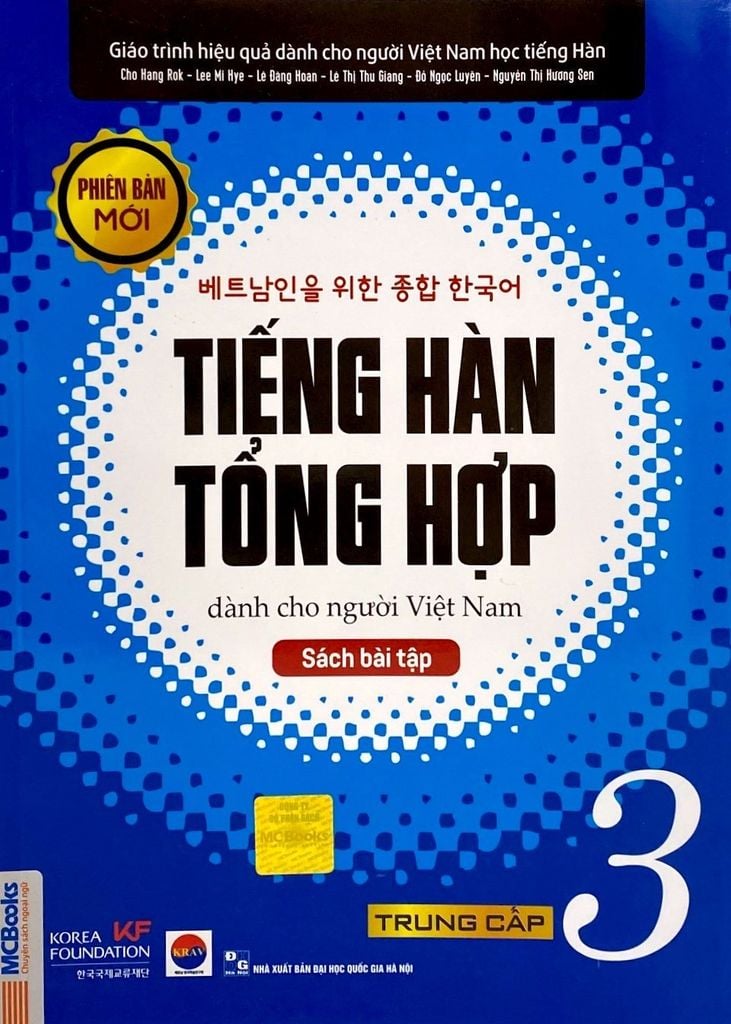 Tiếng Hàn tổng hợp dành cho người Việt Nam - Sách bài tập Trung cấp 3