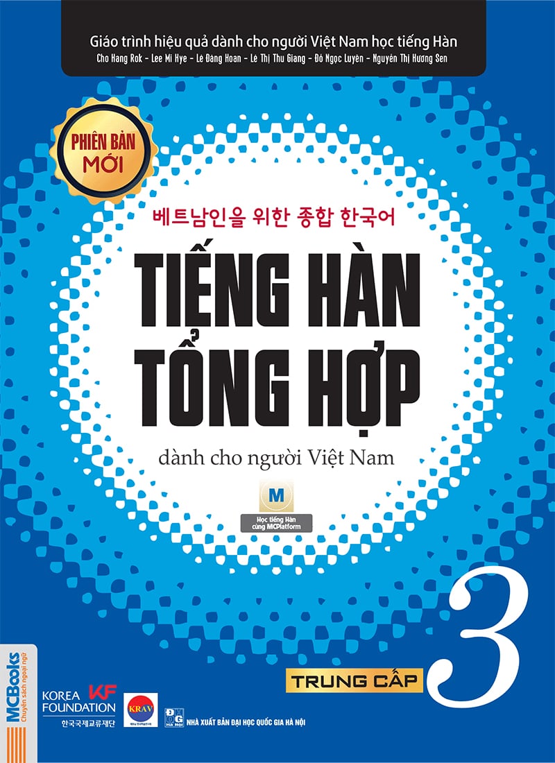 Tiếng Hàn Tổng Hợp Dành Cho Người Việt Nam - Trung Cấp 3 - Bản Đen Trắng