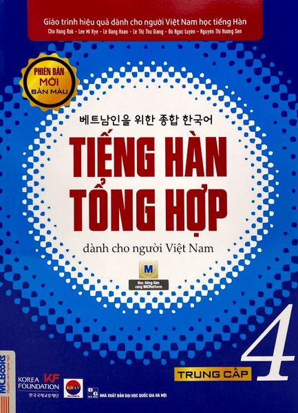  Giáo Trình Tiếng Hàn Tổng Hợp Dành Cho Người Việt Nam - Trung Cấp 4 - Bản Màu 