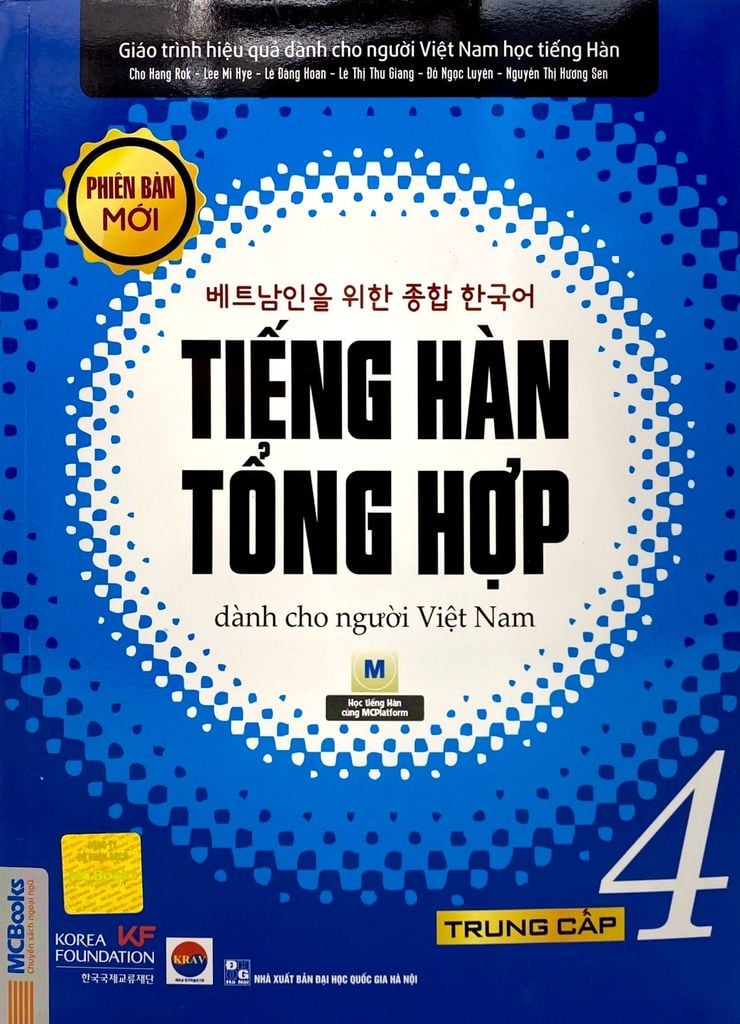Tiếng Hàn tổng hợp dành cho người Việt Nam Trung cấp 4 - 1 màu