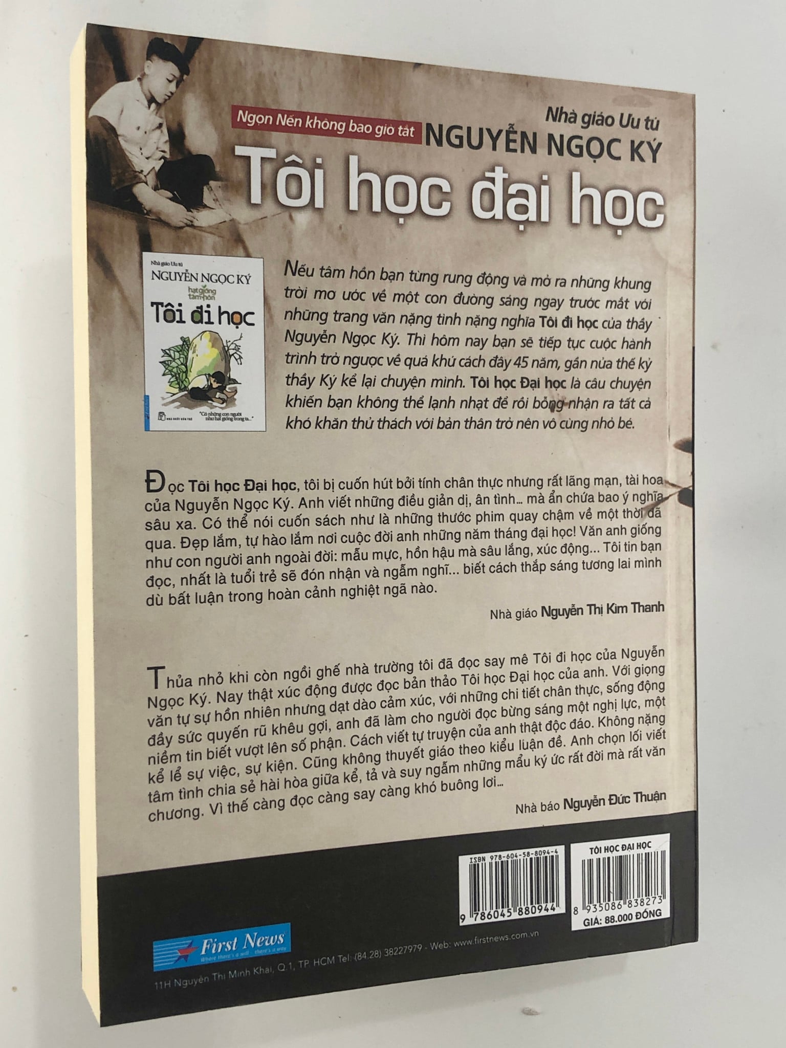 { Trưng Bày } Tôi Học Đại Học - Nguyễn Ngọc Ký - Nguyễn Ngọc Ký