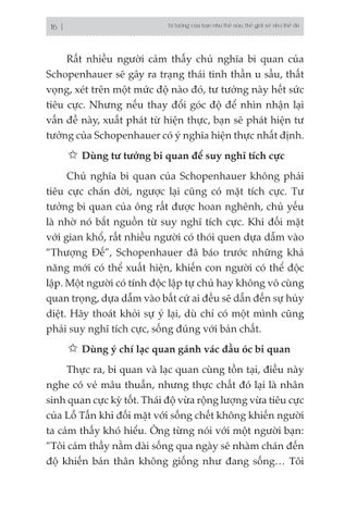  Kẻ Điên Và Thánh Nhân: Trí Huệ Từ Bậc Thầy Schopenhauer - Tinh Hoa Nhân Loại - Diệp Châu 