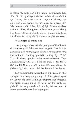  Kẻ Điên Và Thánh Nhân: Trí Huệ Từ Bậc Thầy Schopenhauer - Tinh Hoa Nhân Loại - Diệp Châu 