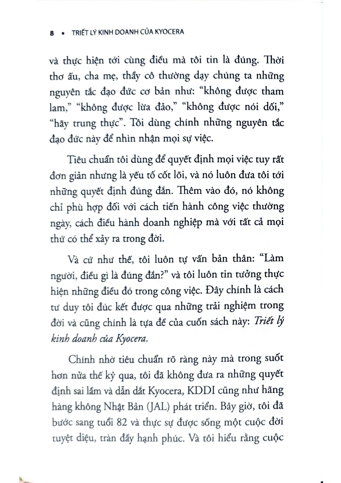 Triết Lý Kinh Doanh Của Kyocera - Inamori Kazuo