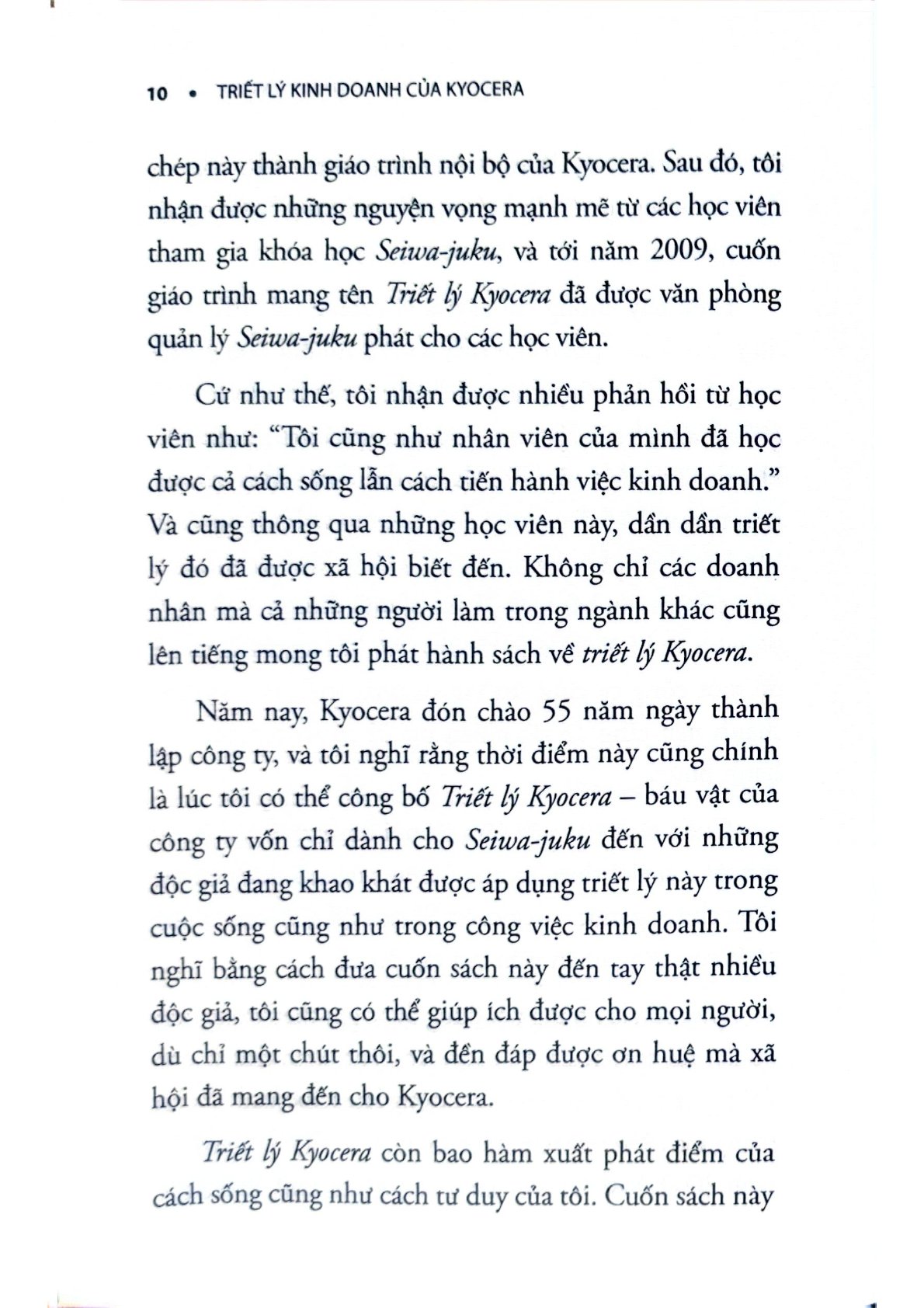 Triết Lý Kinh Doanh Của Kyocera - Inamori Kazuo