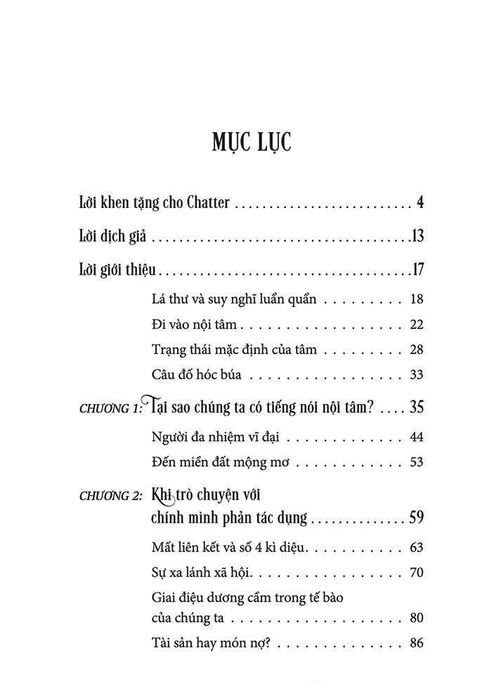 Chatter - Trò Chuyện Với Chính Mình - Ethan Kross