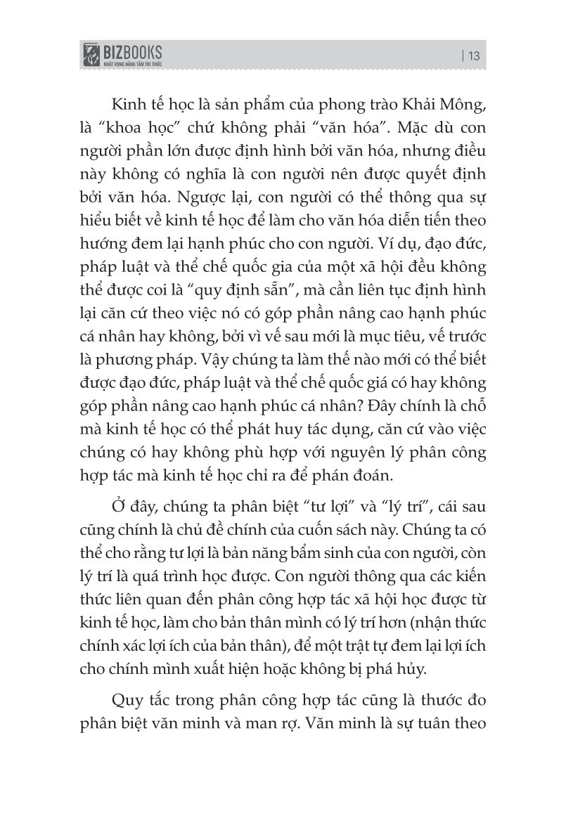 Tư Duy Kinh Tế - 50 Bài Giảng Để Hiểu Quy Luật Làm Giàu